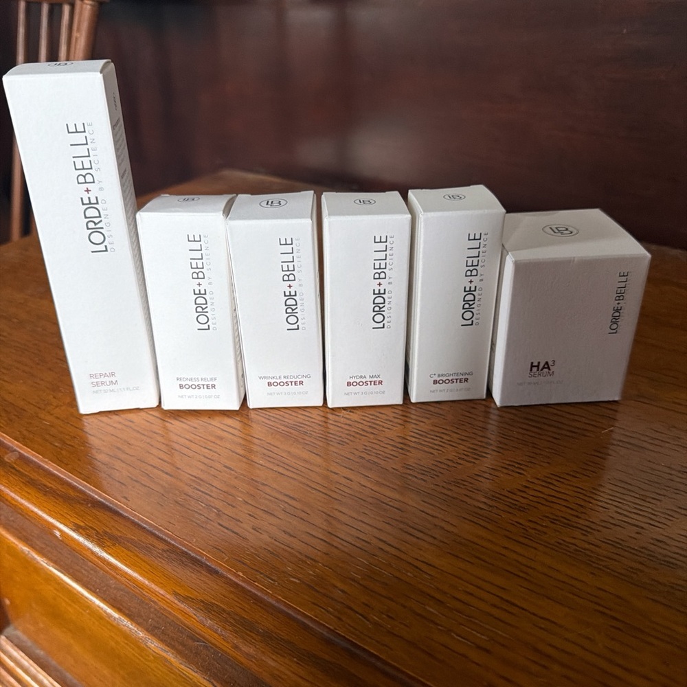 Lorde + Belle Bundle of skincare products